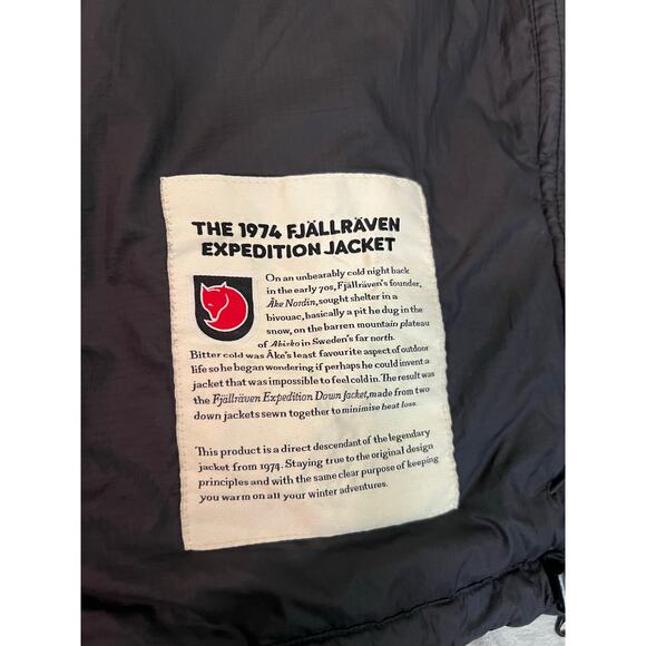 Fjallraven Expedition X-Latt Vest men’s XL black primaloft puffer minimalist - Picture 4 of 9